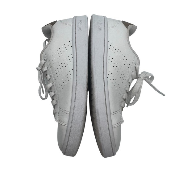 adidas Cloud White Metallic Gold Stan Smith Shoes Size 8 Women's - Picture 6 of 8